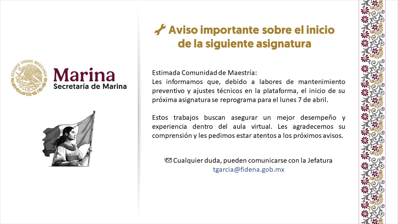 AVISO IMPORTANTE
